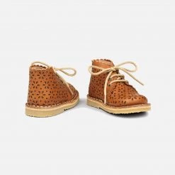 Petit Nord Shoes Scallop Windmill Boots - Cognac 15 Petit Nord Shoes Scallop Windmill Boots - Cognac