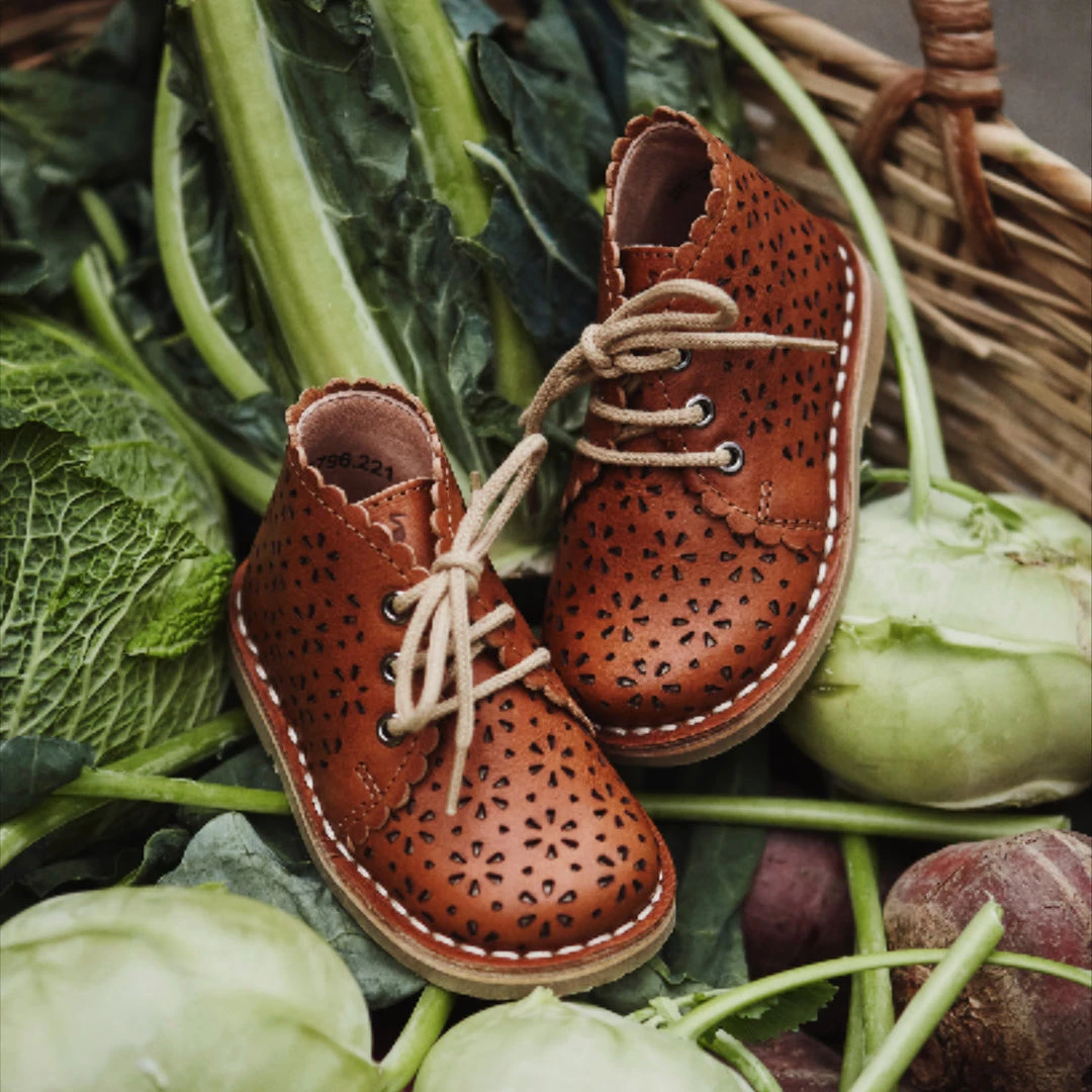 Petit Nord Shoes Scallop Windmill Boots - Cognac 3 Petit Nord Shoes Scallop Windmill Boots - Cognac