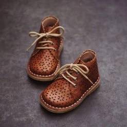 Petit Nord Shoes Scallop Windmill Boots - Cognac 12 Petit Nord Shoes Scallop Windmill Boots - Cognac