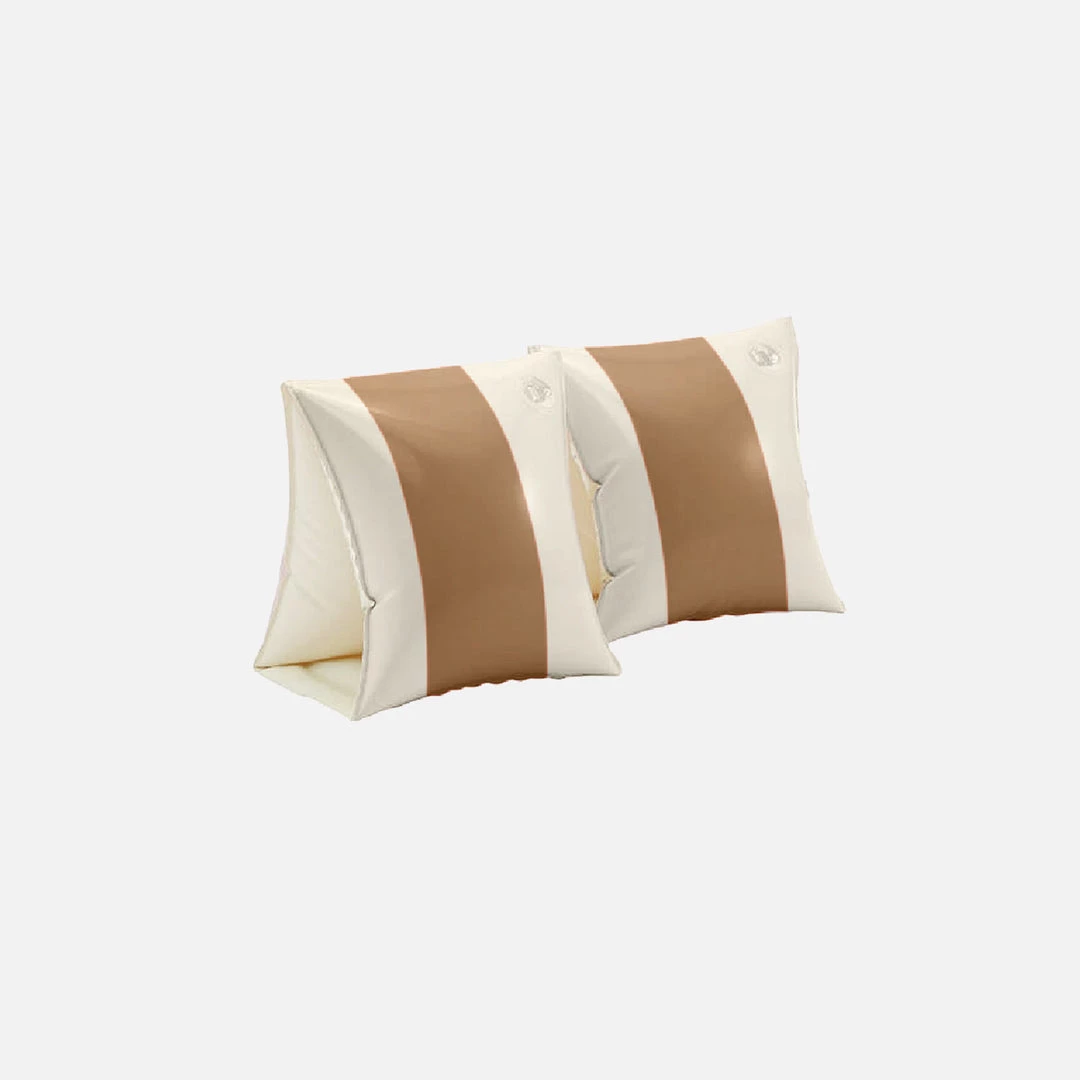 Petites Pommes Cotton & Linen Alex Inflatable Armbands - Dolce 4 Petites Pommes Cotton & Linen Alex Inflatable Armbands - Dolce
