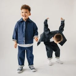 P Denim Cotton Denim Jacket - Indigo