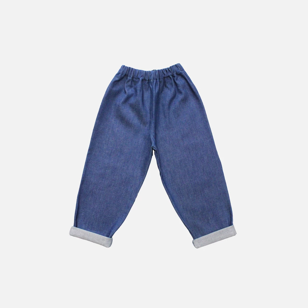 P Denim Cotton Denim Jeans - Blue 3 P Denim Cotton Denim Jeans - Blue