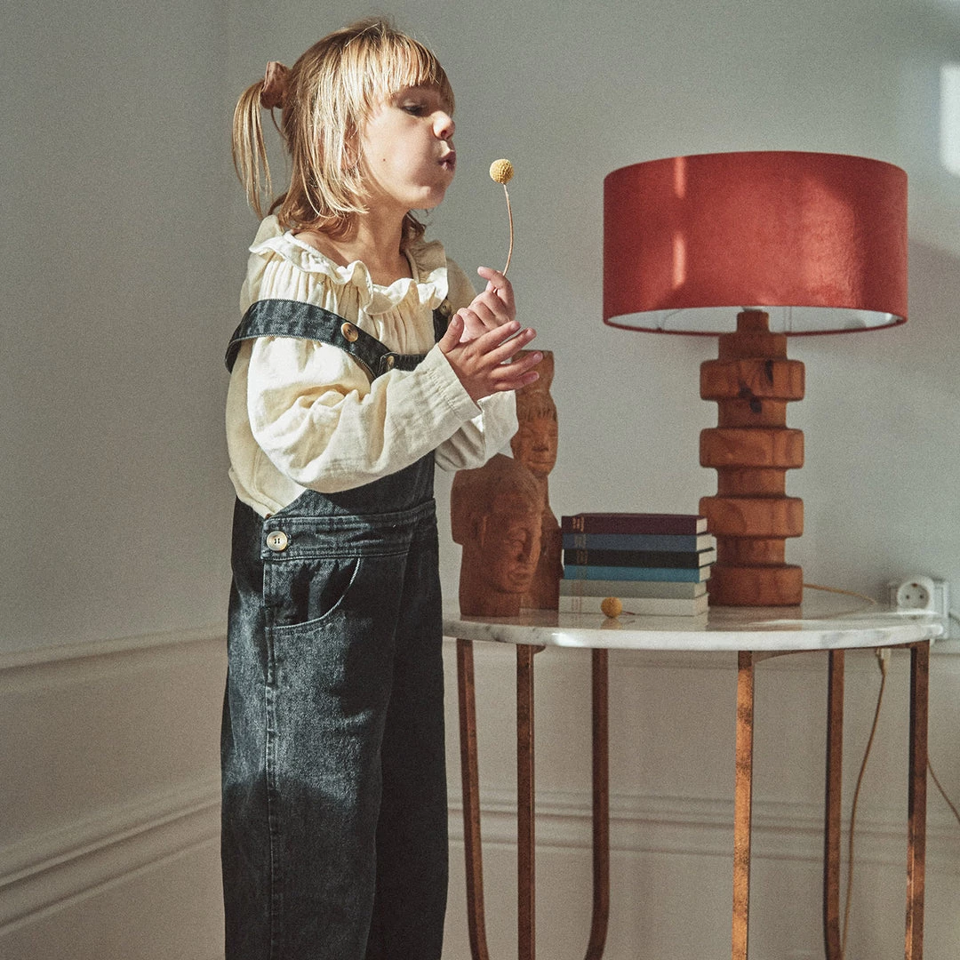 Poudre Organic Organic Cotton Charme Blouse - Almond Milk 5 Poudre Organic Organic Cotton Charme Blouse - Almond Milk