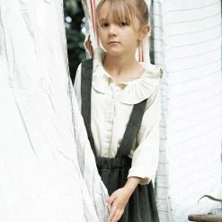 Poudre Organic Organic Cotton Aronie Blouse - Almond Milk