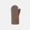 Pure Pure Kids Wool Organic Merino Wool Fleece Mittens - Hazelnut