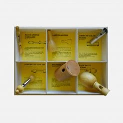 Quelle Est Belle Handmade Wood Bird Callers - North American Birds - Set Of 6 Toys