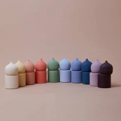 Raduga Grëz Toys Handmade Wooden 20 Piece Dome Set