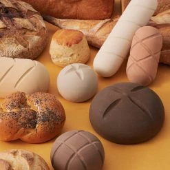 Raduga Grëz Handmade Wooden Bread - Set Of 6 Toys