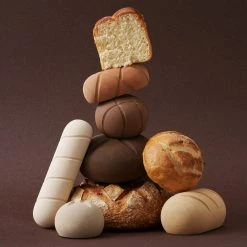 Raduga Grëz Handmade Wooden Bread - Set Of 6 Toys