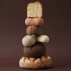 Raduga Grëz Handmade Wooden Bread - Set Of 6 Toys