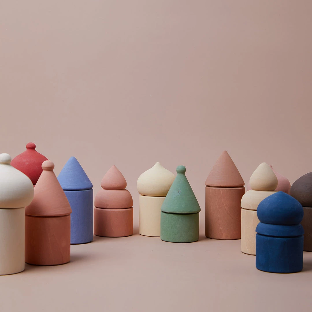 Raduga Grëz Toys Handmade Wooden Old City - Rainbow 7 Raduga Grëz Toys Handmade Wooden Old City - Rainbow