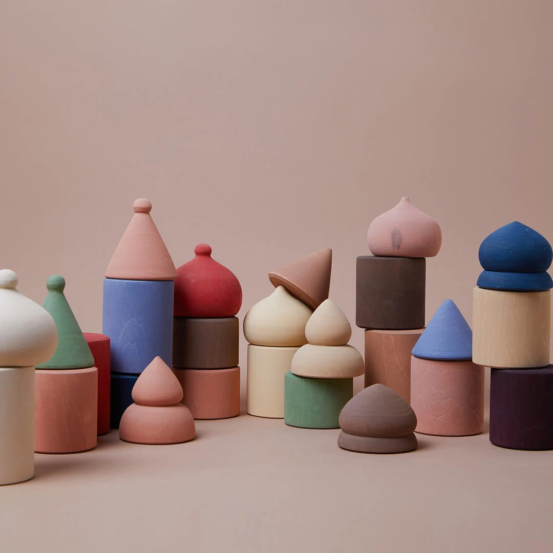 Raduga Grëz Toys Handmade Wooden Old City - Rainbow 6 Raduga Grëz Toys Handmade Wooden Old City - Rainbow