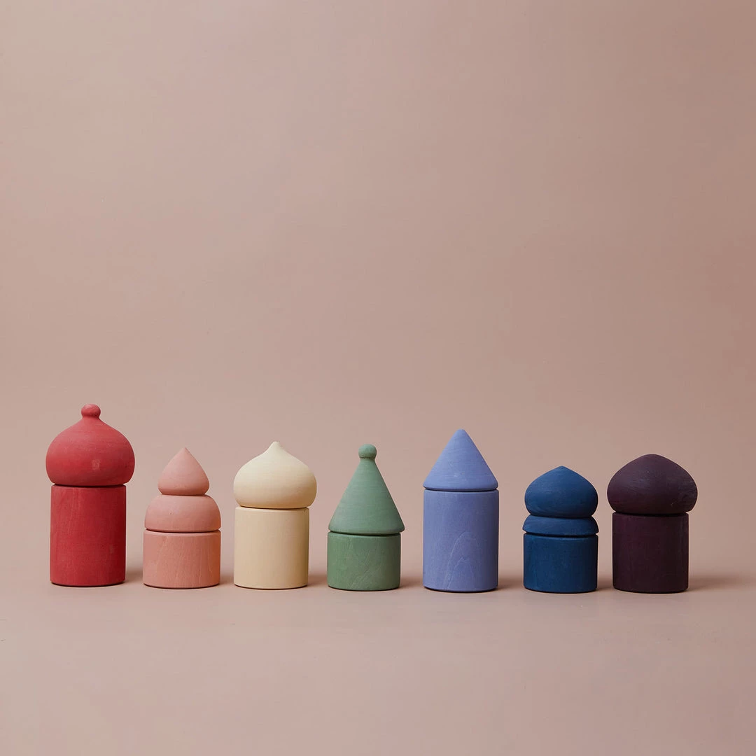 Raduga Grëz Toys Handmade Wooden Old City - Rainbow 3 Raduga Grëz Toys Handmade Wooden Old City - Rainbow