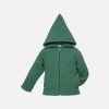 Reiff Baby Wool Organic Merino Wool Fleece Pixie Hood Jacket - Sage 1 Reiff Baby Wool Organic Merino Wool Fleece Pixie Hood Jacket - Sage