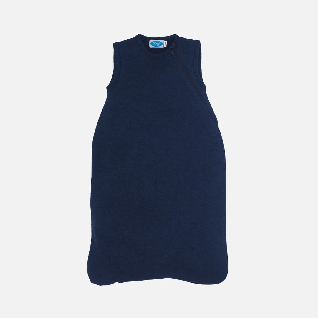 Reiff Organic Merino Wool/Silk Sleeveless Terry Sleeping Bag - Navy 4 Reiff Organic Merino Wool/Silk Sleeveless Terry Sleeping Bag - Navy