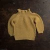 Selana Organic Merino Wool Sweater - Gold 2 Selana Organic Merino Wool Sweater - Gold