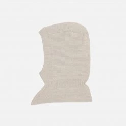 Selana Organic Merino Wool Balaclava - Beige