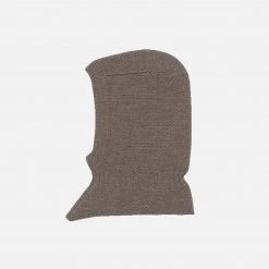 Selana Organic Merino Wool Balaclava - Chocolate Kids Wool