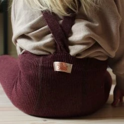 Silly Silas Cotton & Linen Cotton Rib Footless Tights With Braces - Fig Melange 15 Silly Silas Cotton & Linen Cotton Rib Footless Tights With Braces - Fig Melange