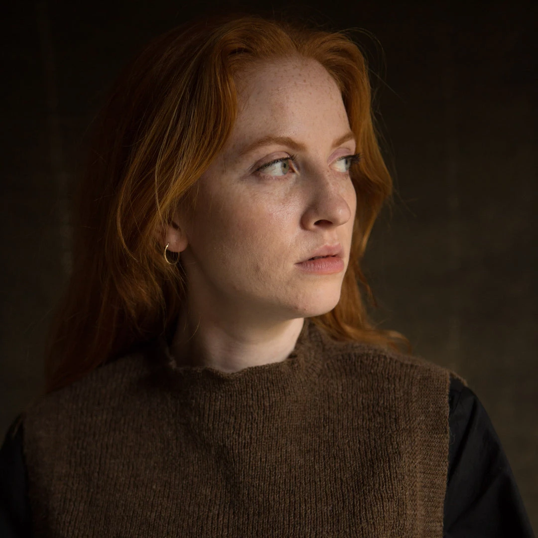 SISKIN SALE Women's Voe Shetland Wool Flock Slipover - Cacao 5 SISKIN SALE Women's Voe Shetland Wool Flock Slipover - Cacao