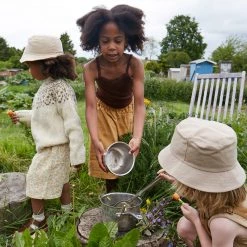 Konges Sløjd Organic Cotton Muslin Kiki Shorts - Petit Soleil SALE