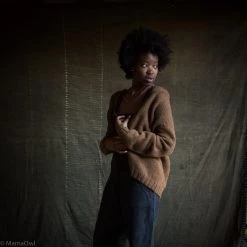 SISKIN Women's Heritage Wool Coast Cardigan - Sycamore