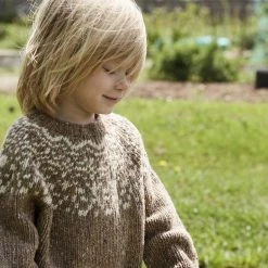 SISKIN Donegal Merino Wool Isle Sweater - Oak Tops & Sweaters