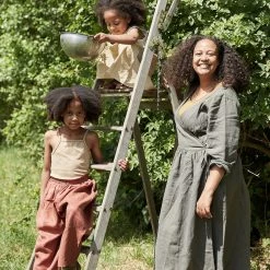 Red Creek Kids SALE Linen Bobby Pants - Spice