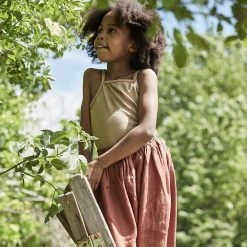 Red Creek Kids SALE Linen Bobby Pants - Spice