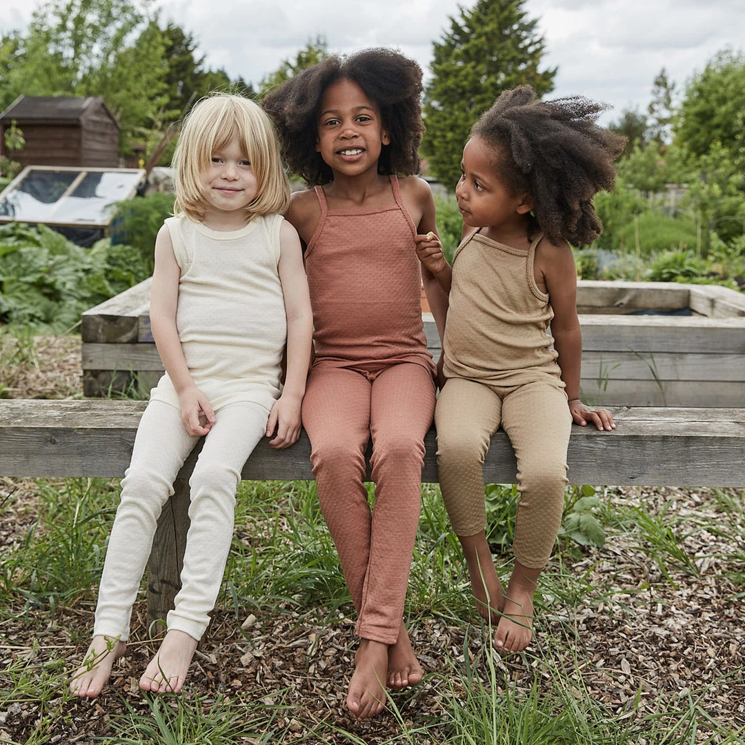 SISKIN Merino Wool/Silk Pointelle Leggings - Pearl 7 SISKIN Merino Wool/Silk Pointelle Leggings - Pearl