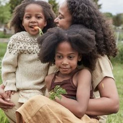 SISKIN Tops & Sweaters Donegal Merino Wool Isle Sweater - Alabaster 11 SISKIN Tops & Sweaters Donegal Merino Wool Isle Sweater - Alabaster