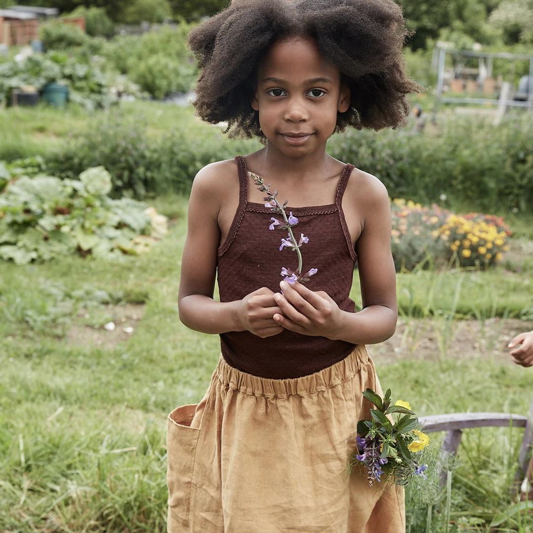 Matona Linen Gaia Skirt - Honey 17 Matona Linen Gaia Skirt - Honey