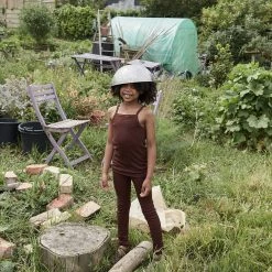 SISKIN Merino Wool/Silk Pointelle Leggings - Chestnut Kids Wool 10 SISKIN Merino Wool/Silk Pointelle Leggings - Chestnut Kids Wool