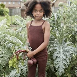 SISKIN Merino Wool/Silk Pointelle Leggings - Chestnut Kids Wool 9 SISKIN Merino Wool/Silk Pointelle Leggings - Chestnut Kids Wool