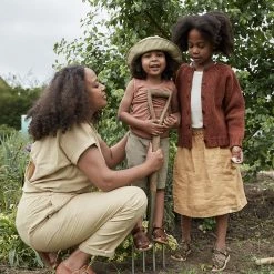 SISKIN Donegal Merino Wool Coast Cardigan - Cinnamon 9 SISKIN Donegal Merino Wool Coast Cardigan - Cinnamon