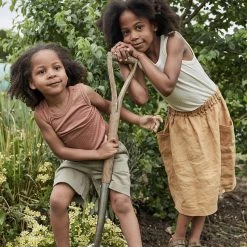 Matona Linen Gaia Skirt - Honey 40 Matona Linen Gaia Skirt - Honey