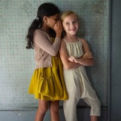 Soor Ploom Organic Pima Cotton Iona Cardigan - Dark Tea