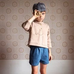 Soor Ploom Cotton & Linen Organic Cotton Roxy Smock - Dark Tea 15 Soor Ploom Cotton & Linen Organic Cotton Roxy Smock - Dark Tea