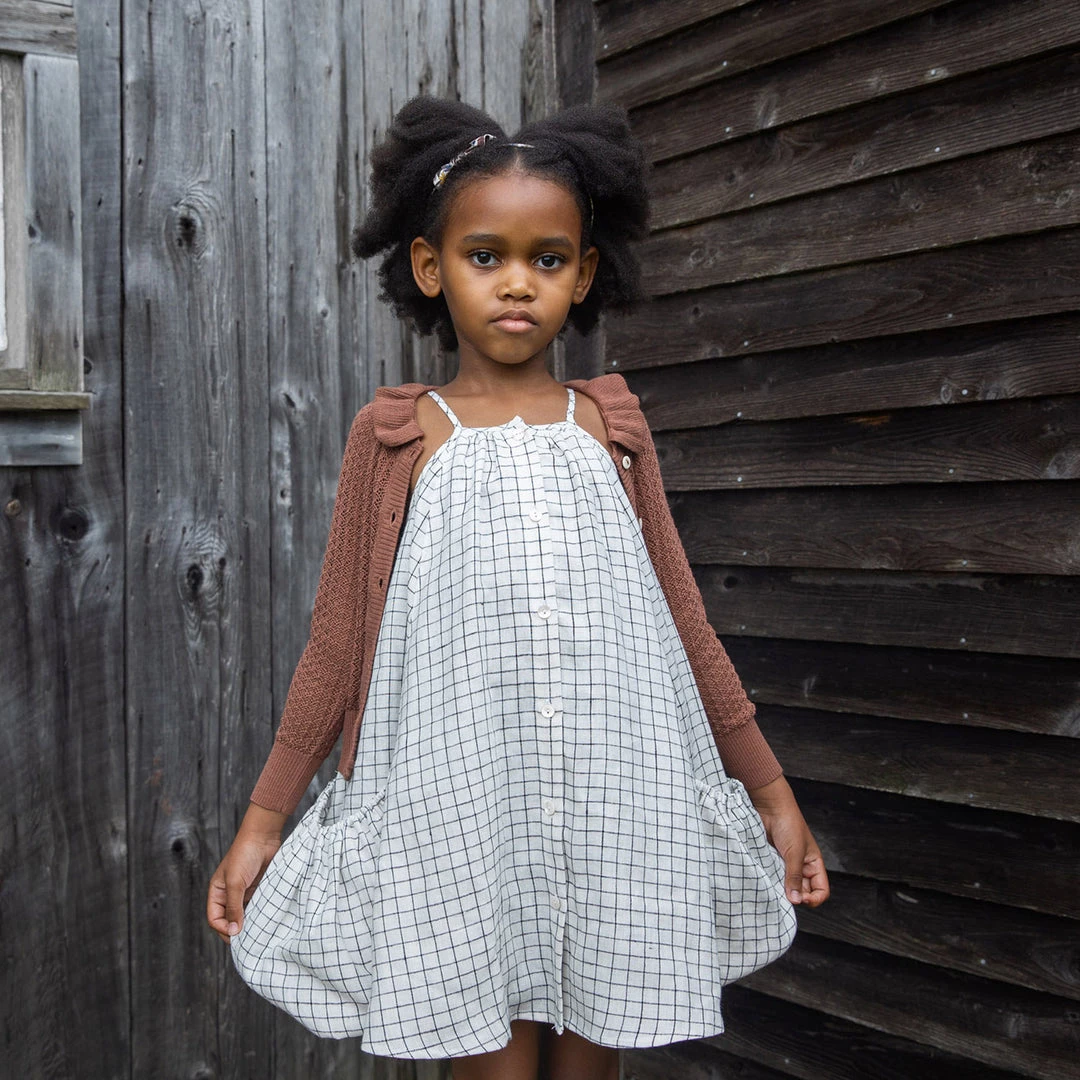 Soor Ploom Linen Prim Dress - Graph Paper 10 Soor Ploom Linen Prim Dress - Graph Paper