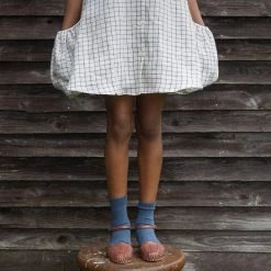 Soor Ploom Linen Prim Dress - Graph Paper 15 Soor Ploom Linen Prim Dress - Graph Paper