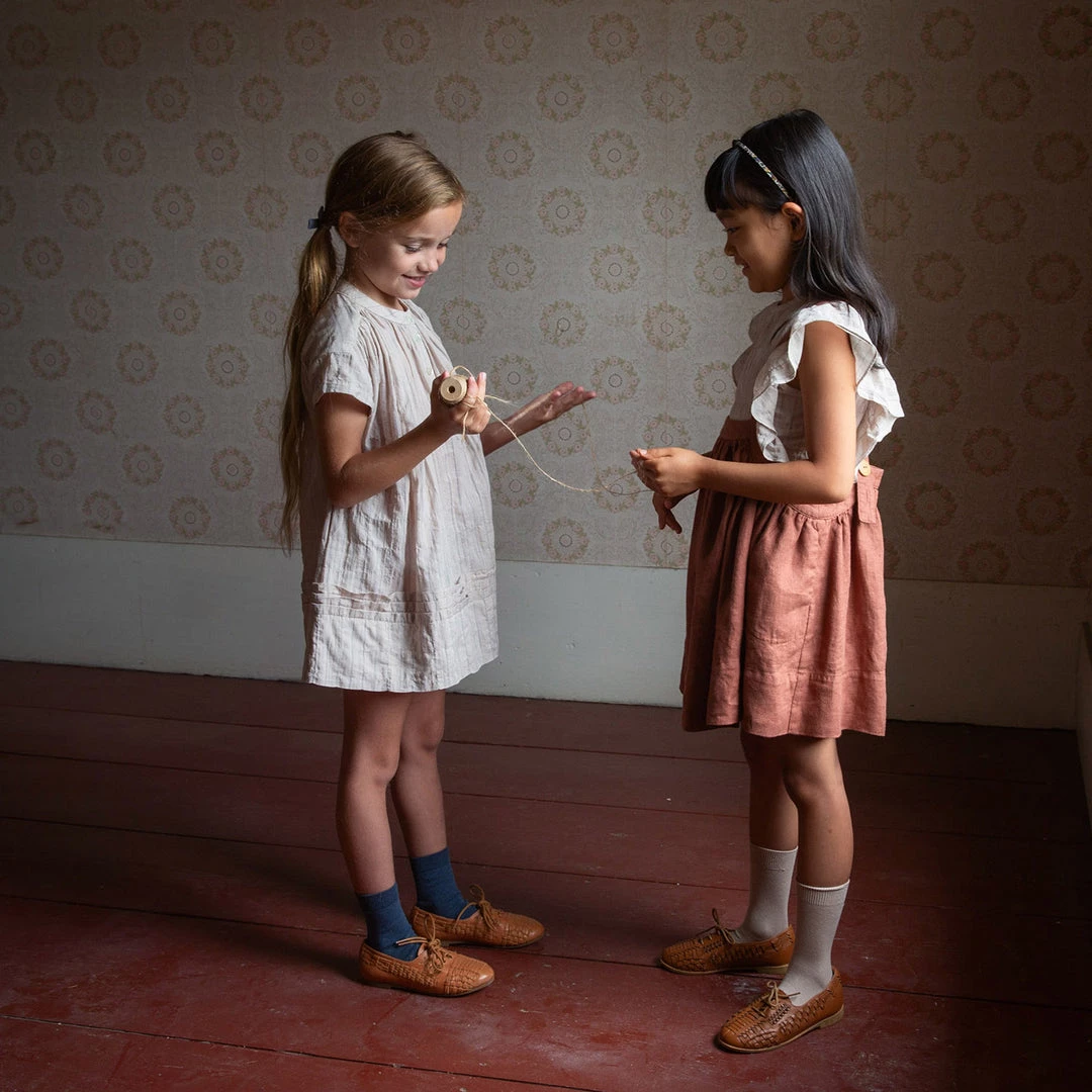 Soor Ploom Linen Eloise Pinafore - Henna Cotton & Linen 7 Soor Ploom Linen Eloise Pinafore - Henna Cotton & Linen