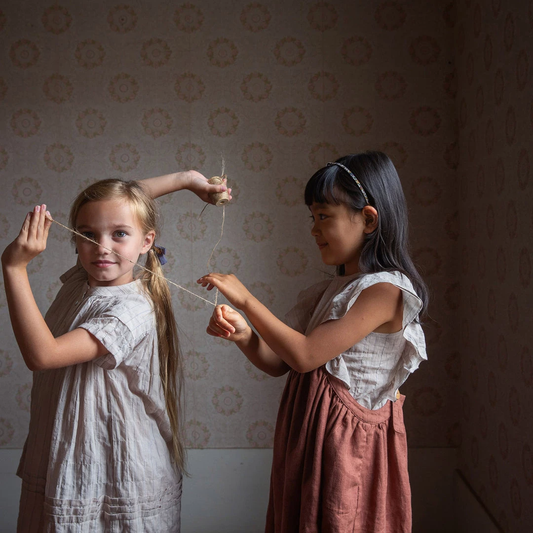 Soor Ploom Linen Eloise Pinafore - Henna Cotton & Linen 6 Soor Ploom Linen Eloise Pinafore - Henna Cotton & Linen