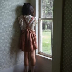 Soor Ploom Organic Cotton Emeline Blouse - Pinstripe Cotton & Linen