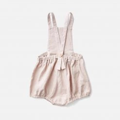 Soor Ploom Linen Oona Romper - Tea Cotton & Linen