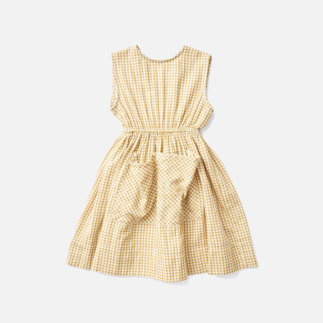 Soor Ploom Organic Cotton Orla Dress - Gingham 4 Soor Ploom Organic Cotton Orla Dress - Gingham
