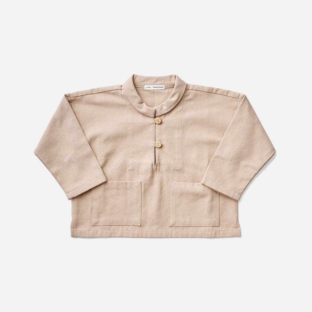 Soor Ploom Cotton & Linen Organic Cotton Roxy Smock - Dark Tea 4 Soor Ploom Cotton & Linen Organic Cotton Roxy Smock - Dark Tea