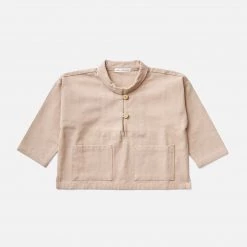 Soor Ploom Cotton & Linen Organic Cotton Roxy Smock - Dark Tea 12 Soor Ploom Cotton & Linen Organic Cotton Roxy Smock - Dark Tea