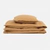 Studio Feder Home & Baby Care Organic Cotton Duvet & Pillow Cover - Oak - Junior Size