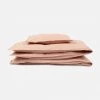 Studio Feder Organic Cotton Duvet & Pillow Cover - Dark Powder - Junior Size 2 Studio Feder Organic Cotton Duvet & Pillow Cover - Dark Powder - Junior Size