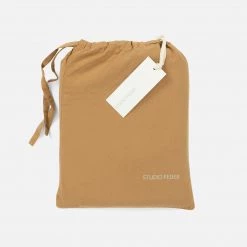 Studio Feder Home & Baby Care Organic Cotton Duvet & Pillow Cover - Oak - Junior Size